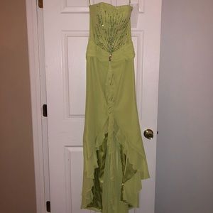 Partytime light green size 2 prom/pageant dress